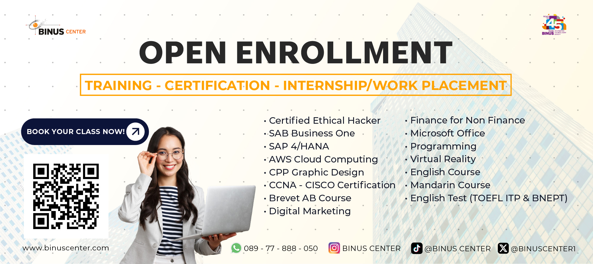 Open Enrollment Professional Development Program