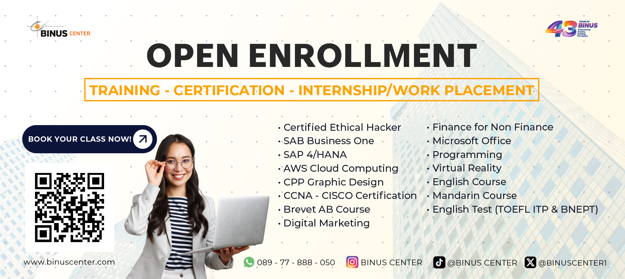 Open Enrollment Professional Development Program