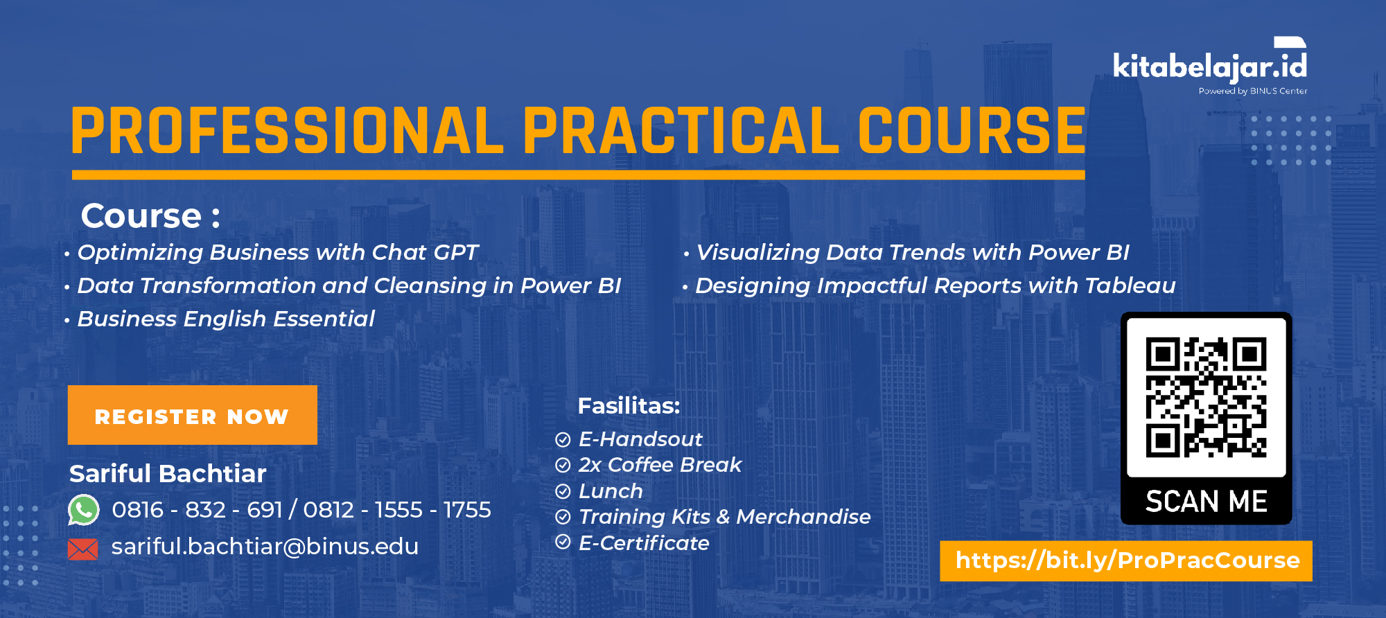 PROFESSIONAL PRACTICAL COURSE
