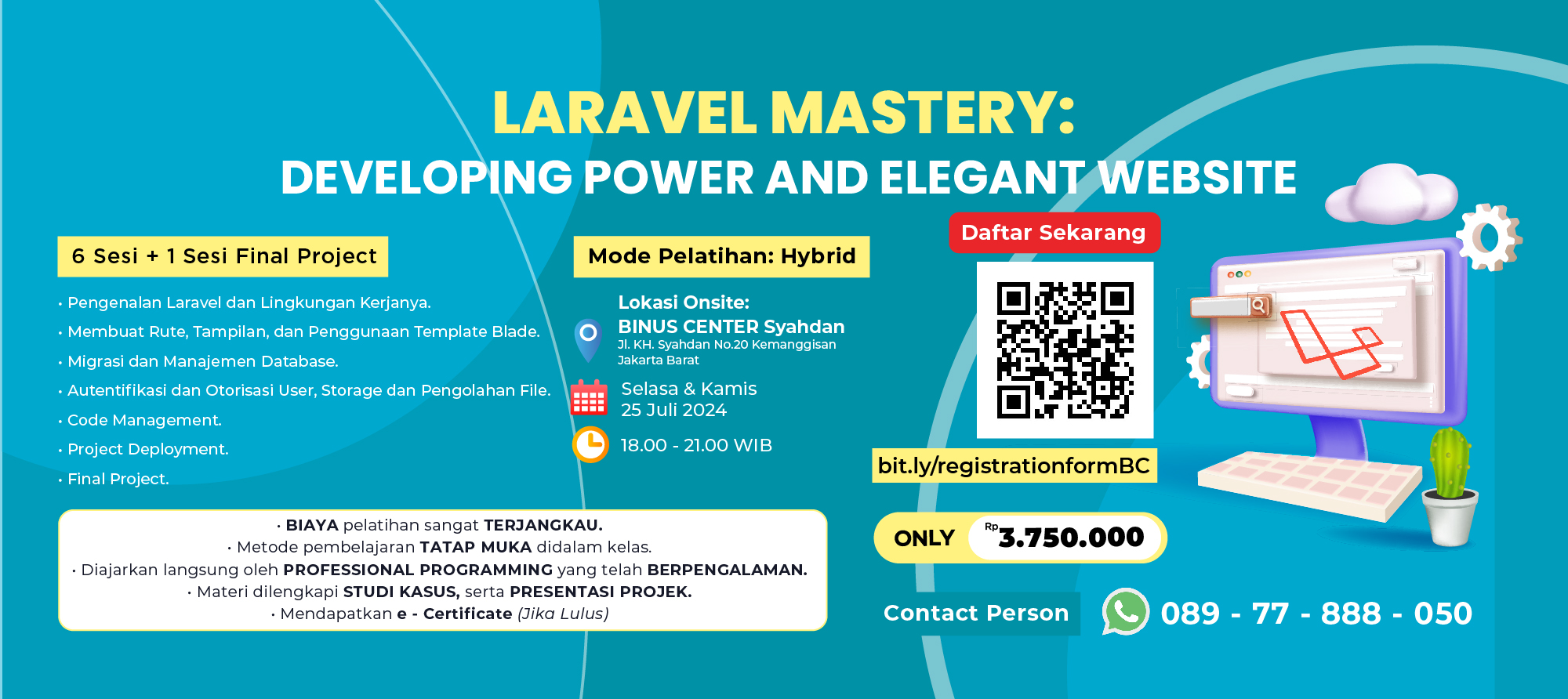 Laravel Mastery – Developing Power and Elegant Website