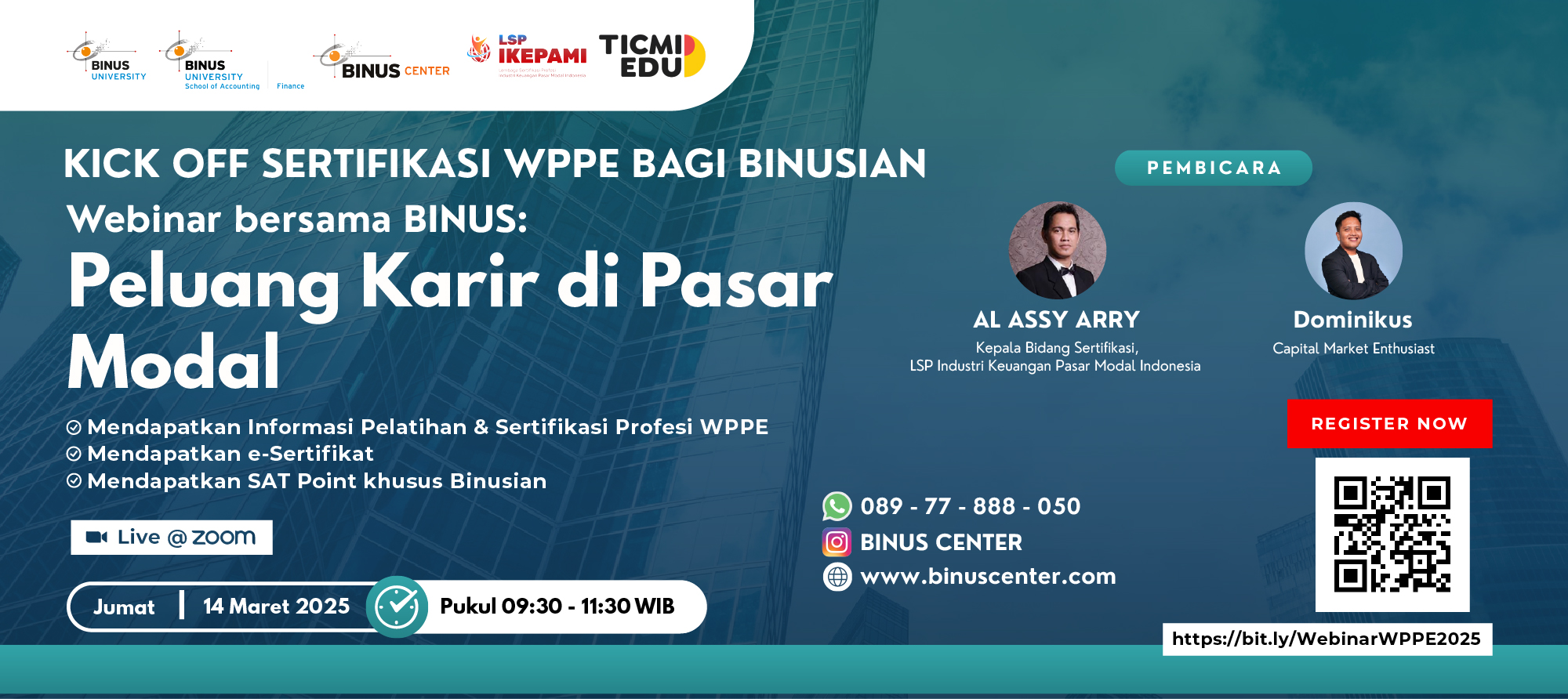 Kick Off Sertifikasi WPPE bersama BINUS!