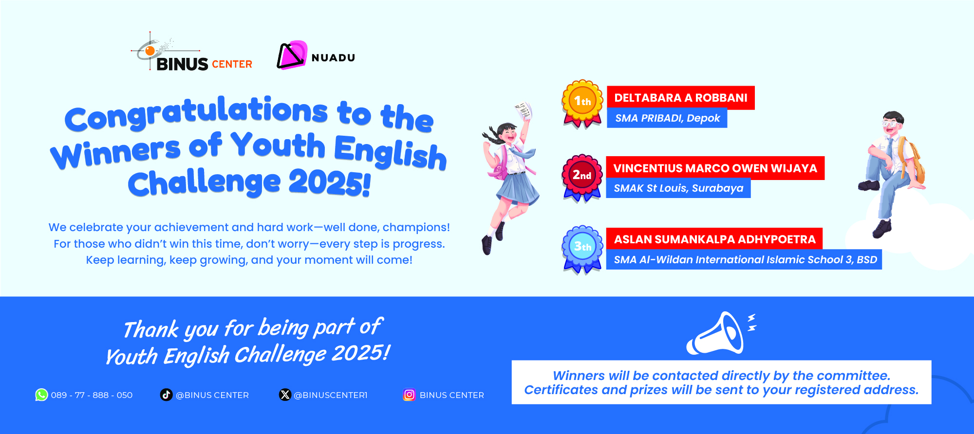 Youth English Challenge 2025